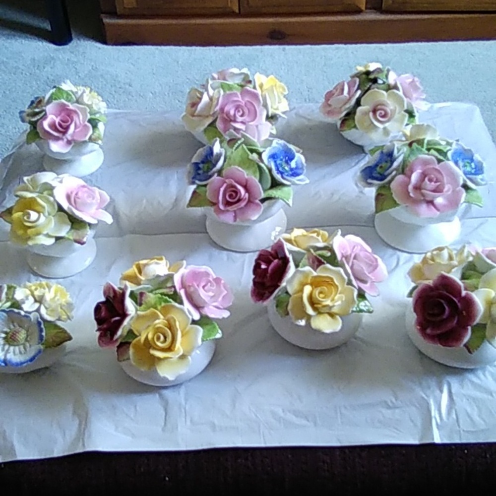 Royale Stratford Porcelain Flowers "NOT A SET"